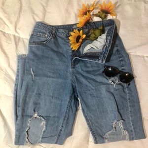 Target Women Jeans w/ distress